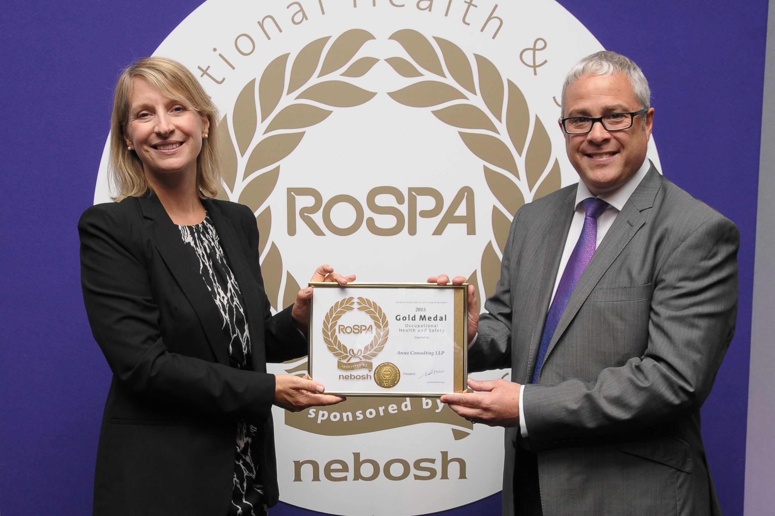 RoSPA Gold Medal